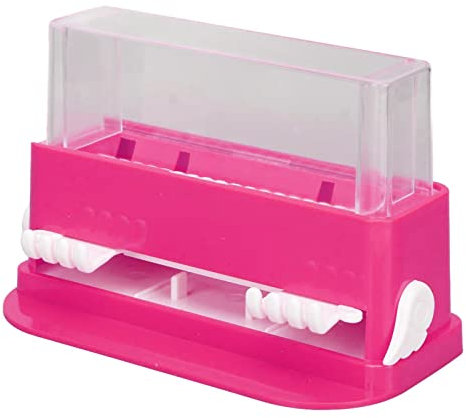 Distributeur Transparent de Micro-applicateur Dentaire, Grande Capacité, Accès Facile pour le Remplissage, Support de Boîte, Usage Pratique