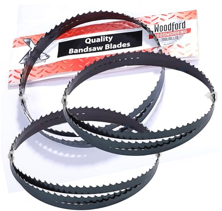 For Scheppach Basa 1 Bandsaw Blades 1/4 3/8 & 1/2 Pack of 3 Band Saw Blades