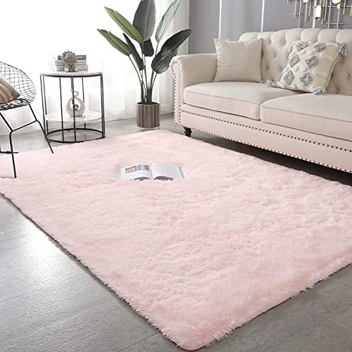Tappeto soffice e morbido, 200 x 260 cm, in pelle di agnello, ultra morbido, facile da pulire, antiscivolo, per soggiorno, camera da letto o cameretta dei bambini, ideale per spazi accoglienti