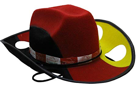 Bierhut in Deutschland-Farben für Mottoparty und Karneval
