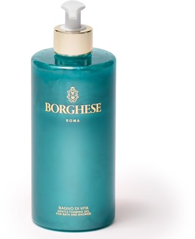 Borghese Bagno di Vita Foaming Shower Gel - Body Wash Cleanser - 15 fl oz