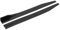 Minigonna Laterale Auto, 2 Pezzi Minigonna Laterale Auto Splitter Lip Winglet Diffusore Universale 120cm/47.2in Nero Lucido
