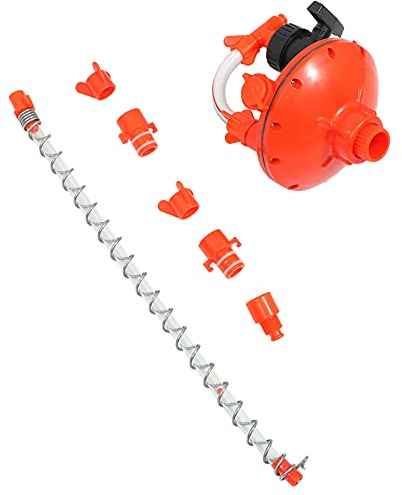 Abaodam Abreuvoir pour Volailles Régulateur De Pression d'eau Rouge Alimentation Poulailler Réglable Décompresseur Automatique Anti-Fuite pour Ferme Et Élevage
