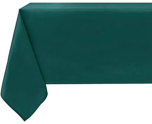 Tovaglie Antimacchia,Tovaglia Plastificata Rettangolare,Lavabile, Copritavolo Moderne, Protezione Tavolo Per Soggiorno Cucina Sala Da Pranzo Giardino Esterno Giardino(Verde,120x180 cm)
