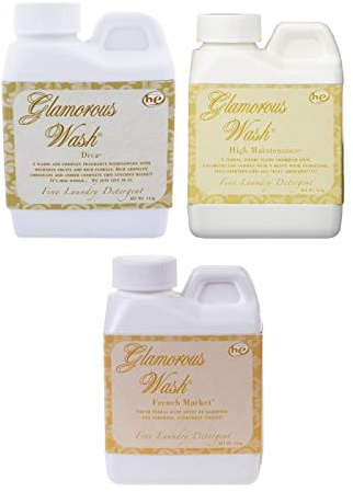 Tyler Glamorous Wash Laundry Detergent Liquid 4oz Gift Set (Diva, French Market, & High Maintenance)