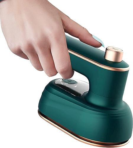 Bluforest Travel Mini Steam Iron - Foldable Handheld Travel Steam Iron, Ceramic Nonstick Soleplate, 20s Fast Heat Up, 180° Rotatable Folding Micro Steamer Iron Support Dry and Wet Ironing