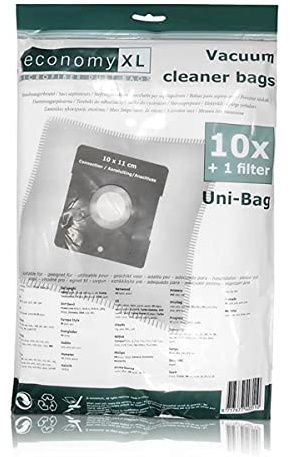 10 Staubsaugerbeutel für Privileg VCH 5007 ES 22