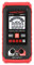 JINGFENG HT123 Digital Multimeter Auto Range Multi-meter 2,000 Counts True RMS Measuring AC/DC Voltage Resistance NCV Test with LCD Backlight Flashlight Data Hold