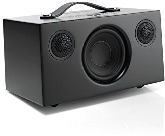 Audio Pro Piccola e Potente Cassa Portatile Wireless Bluetooth Multiroom - Speaker Hi-Fi con Connessione WiFi, Apple Air Play, Spotify Connect, Controllo Vocale e Amazon Alexa Addon C5A - Nero