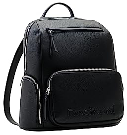 Desigual Women's Back_Half Logo Chester, Black