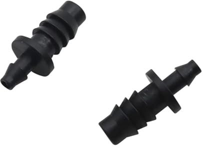 MEXEWORD Raccord Droit réducteur de 8 mm à 4 mm, Ventilation Industrielle, Tube d'irrigation, raccord de Tuyau, Adaptateur de Tuyau, 20 pièces