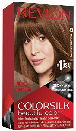 Revlon Colorsilk Haircolor, Medium Golden Brown, 2.4 Ounces by Revlon