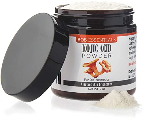 Pure Kojic Acid Powder | A Potent Skin ANTIOXIDANT | for DIY Soaps, Creams, and serums | 100% Pure RAW Ingredient
