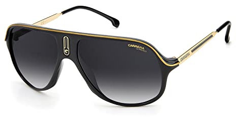 Carrera SAFARI65 807 Black Sunglasses Unisex Optyl, Pilot, 62