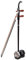 YANGZY Solidwood Erhu Chinoise à 2 cordes violon Violon à cordes Instrument de musique Café sombre