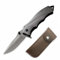 LINMOHERUI Stainless SteelFolding Pocket p012 tool portable multifunctional Cutter tool with Belt clamp for Garden, Camping, Hiking