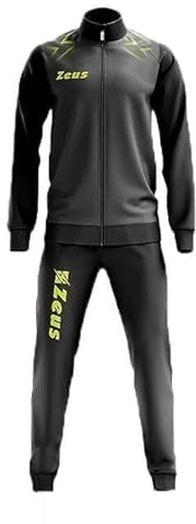 Zeus Tuta Easy Nero-Grigio Scuro M