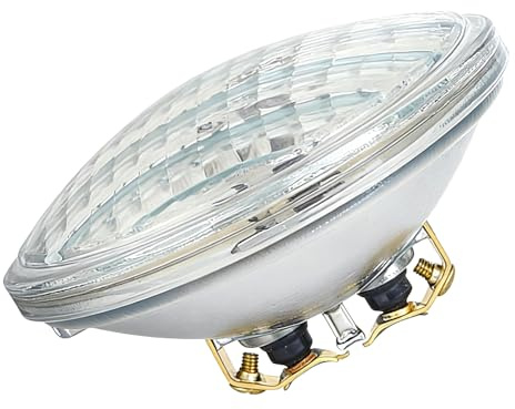 LedWekei Bombillas halógenas PAR36 Par de bombillas selladas, 12,8 V, 35 W, 4411, para luz de escenario, luz blanca cálida
