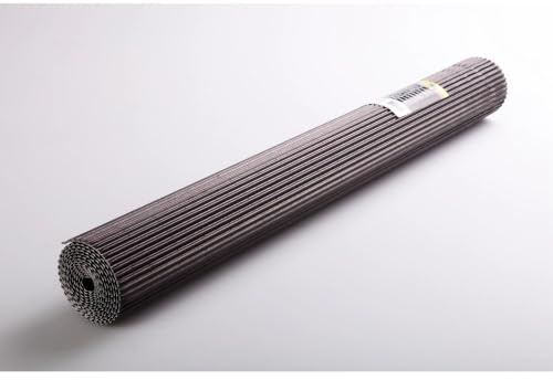 Clairefontaine 451029C - Maxi Flute Corrugated Board Roll 175g/m² - Black - Format 2,00x0,70 m - Creative leisure Arts Crafts, Handicraft, Creative Cardboard