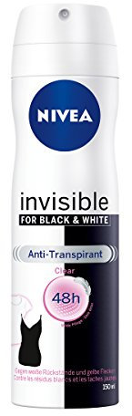 Nivea Anti-perspirant Protection, No stains, Invisible for Black and White