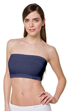 BELLISSIMA Reggiseno Fascia Donna 081 Top in Microfibra Sottogiacca