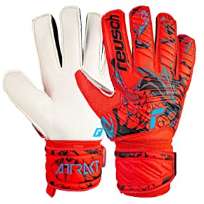 Reusch Torwarthandschuhe Attrakt Solid mit gutem Grip und Außennaht Schnitt
