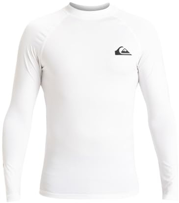 Quiksilver Everyday - Langärmliges Surf-T-Shirt mit UPF 50 für Männer Weiß