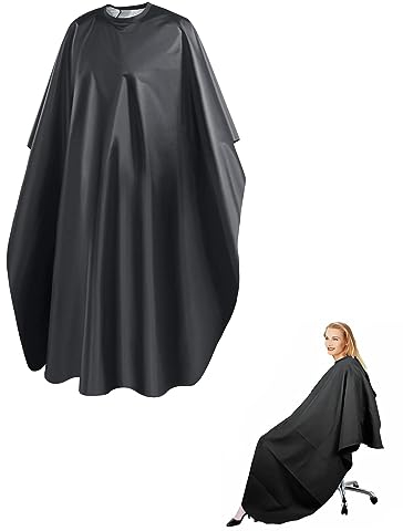 DAODAO Haarschneideumhang, Friseurumhang, Haarschnitt Friseurumhänge, Friseurumhang Erwachsene, Frisierumhang Erwachsene, Frisierumhang, Umhang Friseur, Für Salon Haarschneiden Friseur