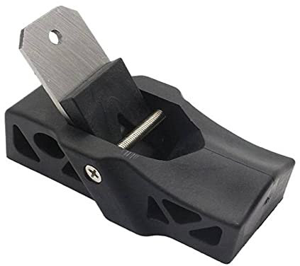 DUANGYMM pialla per Lavorazione del Legno, Mini pialla Piatta for Lavorazione del Legno, pialla Manuale for Falegname, utensile Fai da Te for la Lavorazione del Legno, Rosso(Black)