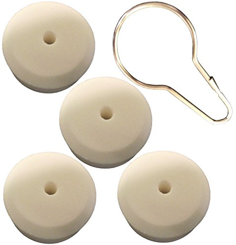 Rite Farm Products 4 Salt Mineral Lick Spool Wheels & 1 Hanger Rabbit Guinea Pig Hamster Chinchilla