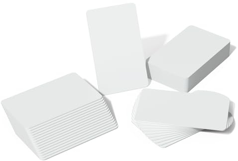 100pcs NFC Tags NTAG215 NFC Cards Rewritable NFC Business Card NFC215 Tags Printable, NFC Chip 504 Bytes Memory, Compatible with TagMo for NFC-Enabled Phones and Devices
