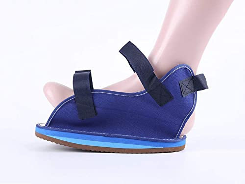 CUSMA Zapato De Yeso Postoperatorio, Sandalia De Punta Abierta para La Recuperación De Fracturas - Bota De Yeso para Caminar Médica/Quirúrgica para Pie O Dedo del Pie Roto,S/M