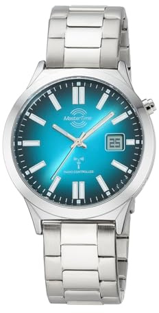 Master Time MTGA-10909-81M Radio Quartz Men's Watch Analogue Digital with Stainless Steel Strap