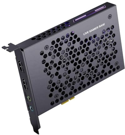 Buttfast 324B Live Gamer Raw PCIE 4K Video Game Capture Card Record and Live Stream for Gaming Systems Camcorders