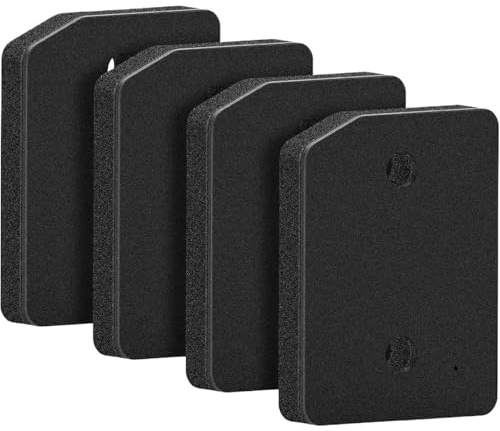 4 Pack Plinth Filter Compatible With Miele T1 Dryer, 9164761 Heat Pump Tumble Dryer Filter Toe-Kick Lint Filter Foam Sponge