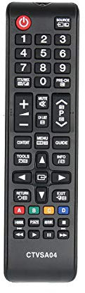 Common TV CTVSA04 Universal-Fernbedienung für Samsung-Fernseher, ohne Konfiguration, ergonomisch