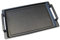 Eurolux Teppanyaki Grillplatte 41 x 24 cm beschichtet - mit Seitengriffe - alle Herdarten inkl. Induktion & Grill - glatte Antihaft Oberfläche - Made in Germany