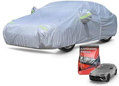 Autoplane Abdeckplane - Auto Abdeckung & universale Autoschutzhülle - Autogarage - Car Cover - wasserdicht & wetterfeste Autoplane - 430 * 175 * 150 cm
