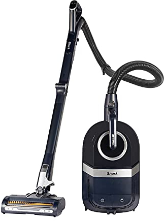 Shark lightweight CZ250UKTDB, Cylinder Vacuum Cleaner, Blue & Silver, 78 Decibeles
