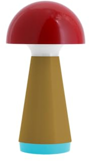 Remember Tischleuchte Bobbi 3-stufig dimmbar LED-Licht, Remember:Red