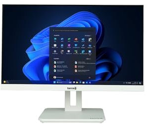 Terra All-IN-ONE-PC 2420HA wh GREENLINE - 23.8” FHD Display, Intel Core i5, 8GB RAM, 256GB SSD, Windows 11, Eco-Friendly Design, White