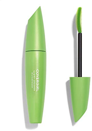 COVERGIRL Clump Crusher Waterproof Mascara, 20X More Volume, Double Sided Brush, Long-Lasting Wear - 835 Black Brown Waterproof (Pack of 1)