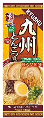 Itsuki Kyushu Tonkotsu Artificial Pork Flavour Ramen (Animal Free) 2 Servings 174g