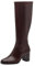 MARCO TOZZI Damen Hohe Stiefel mit Absatz Vegan aus Kunstleder, Braun (Cafe), 40 EU