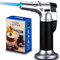 JNTMIKUN Soplete De Cocina con Cierre De Seguridad y Llama Ajustable, Soplete Cocina Para Bricolaje, Creme Brulee, Barbacoa y Horneado(Gas No Incluido)