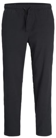 JACK & JONES Jpstace Breeze Jogger SN Pls, Nero, 50 Uomo