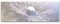 Eau Zone Wandbild auf Leinwand 120x40cm Pusteblume mit Wassertropfen