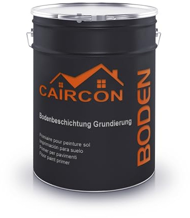 CAIRCON Primaire d’adhérence pour sol revêtement en résine époxy, acrylique - 5KG