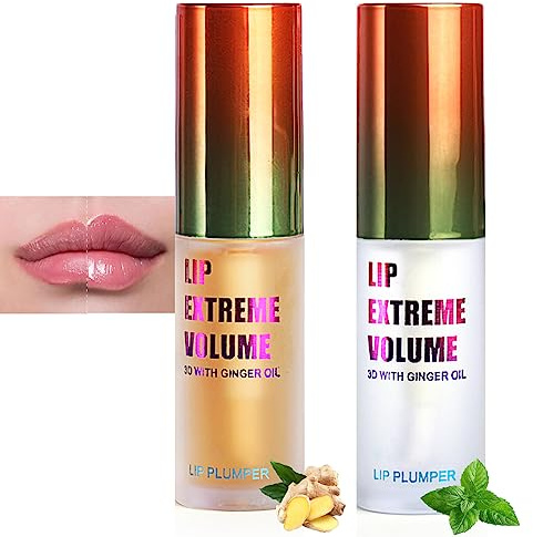 Lip Plumper Set - Lip Plumper Extreme - Plumping Lip Gloss - Lip Enhancer Plumper - Lip Moisturizer for Dry Lips - Lip Filler Plumper - Volumize Lips Instantly for Thicker & Fuller Lips1