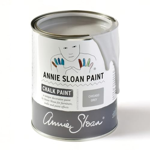 Priory Polishes Annie Sloan Chicago Grey Chalk Paint (1 Litre)